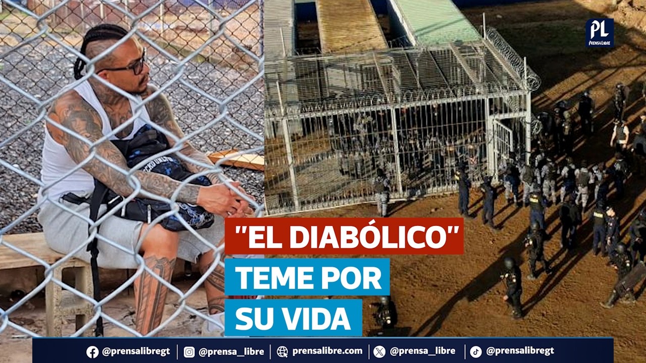 Líder de Mara Salvatrucha, “El Diabólico”, busca salir de Renovación 1 y alega riesgo para su vida