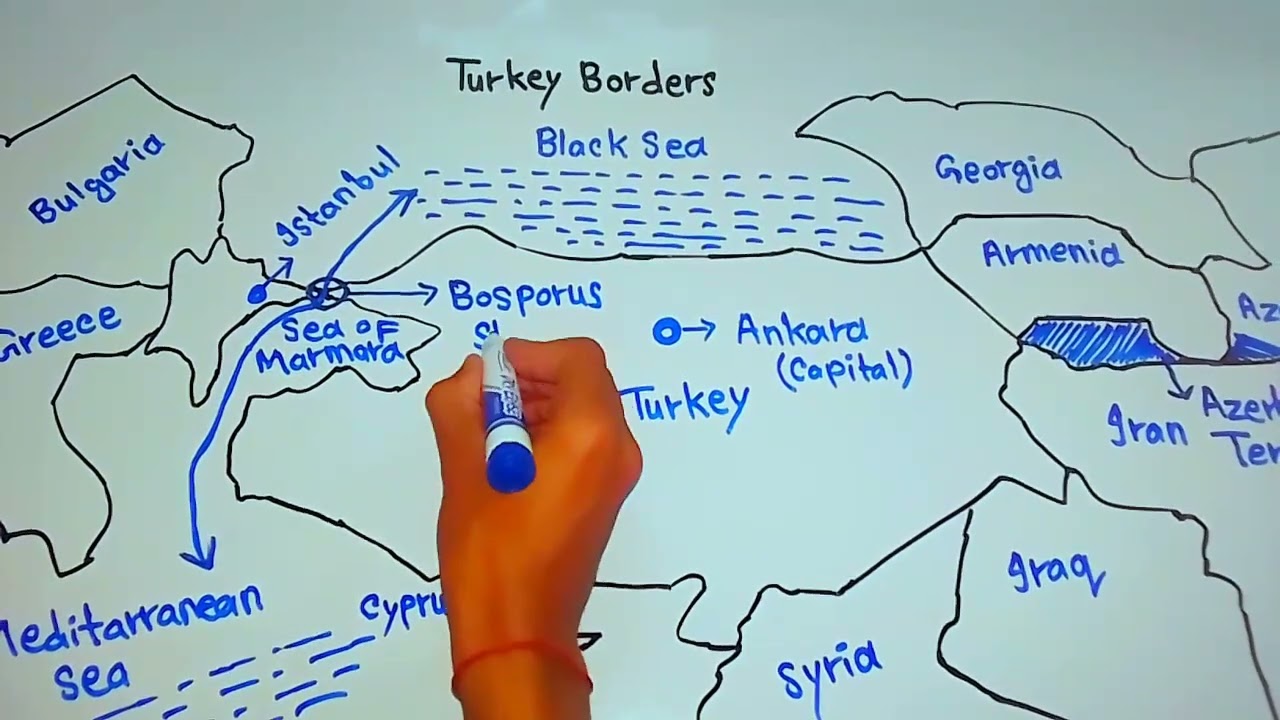 How many Countries does Turkey Border | Turkey  boundaries | Turkey Borders || 5min Knowledge