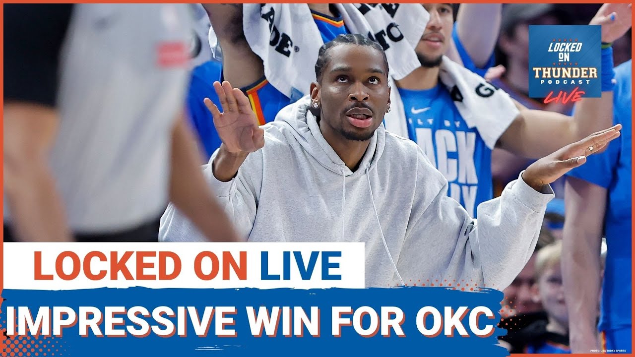 OKC Thunder Get MASSIVE win vs. Cavs | Playoff Rotation | Cason Wallace Impact