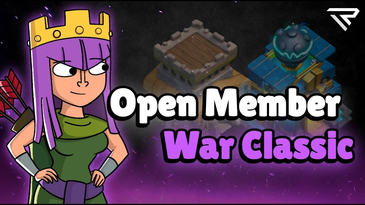 🔴 Open Member War Classic.. Join aja~ 