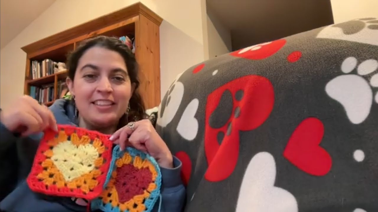 Review of NEW Yarnspirations All In One Red Heart Sweet Hearts Yarn & All In One Grande! #crochet