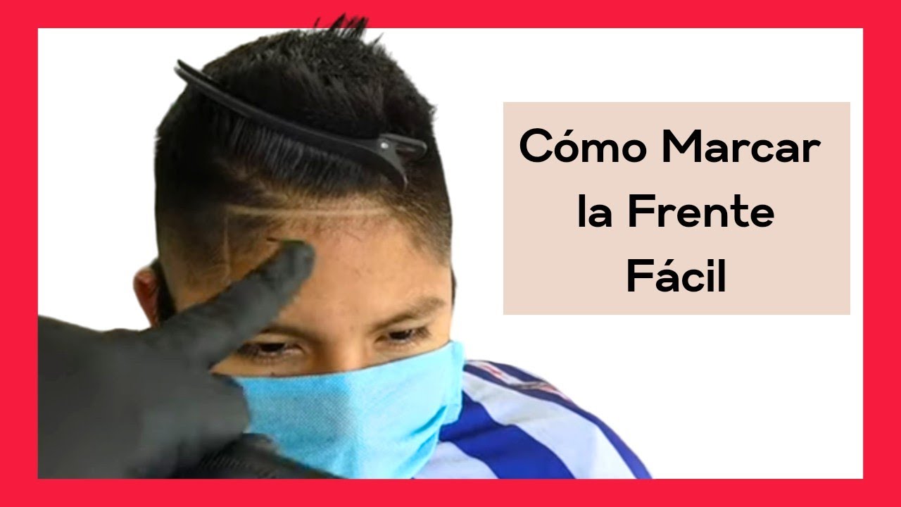 ✅Cómo MARCAR la FRENTE 2023 con TRIMMER y NAVAJA/HACER el CERQUILLO tutorial 