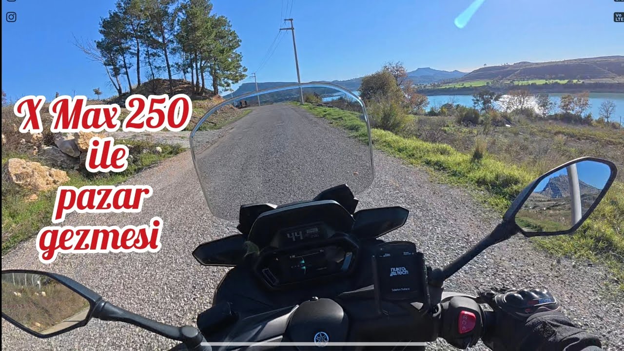X Max ile pazar gezmesi 