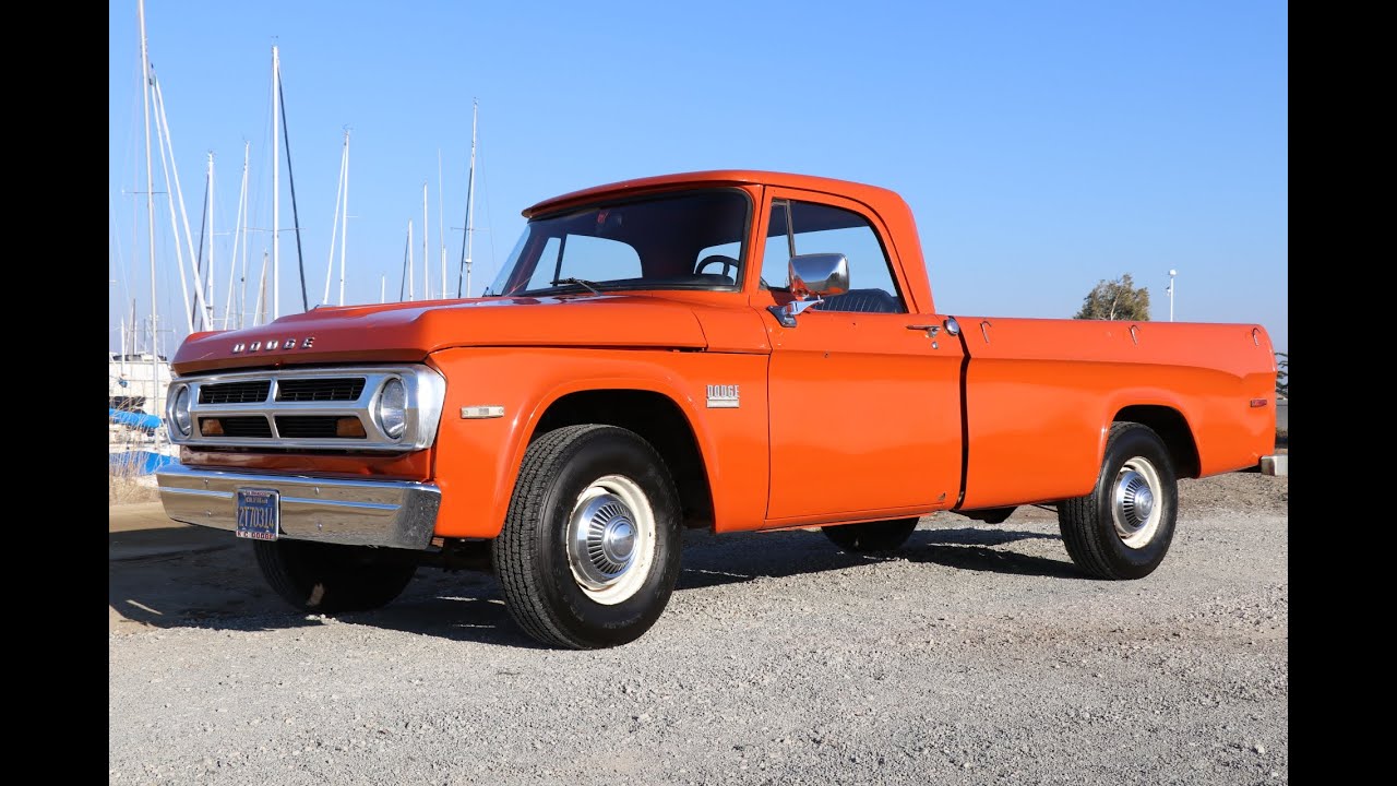 1971 Dodge D200 Sweptline Truck For Sale