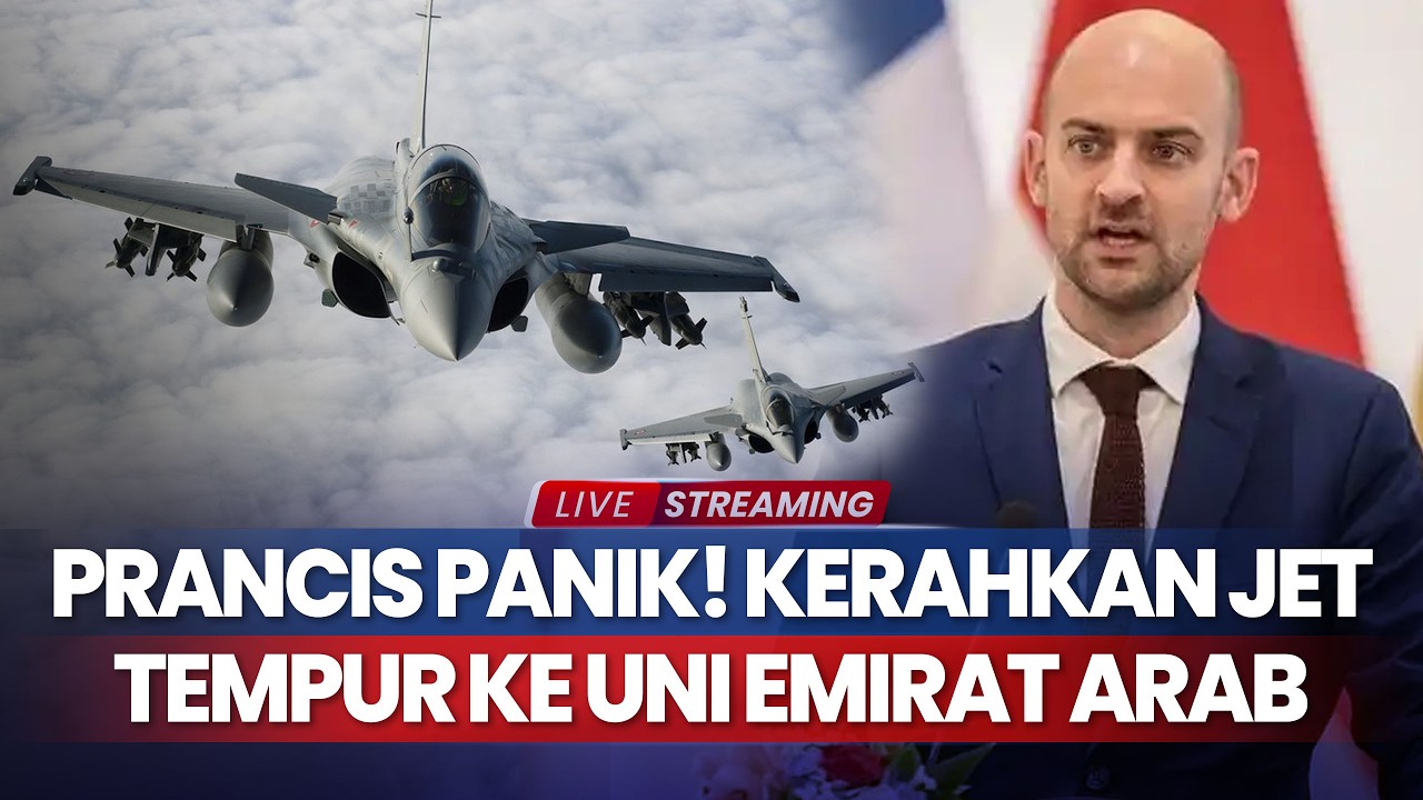 Prancis Panik! Kerahkan Jet Tempur Lindungi Pangkalan Militernya dari Serangan Iran