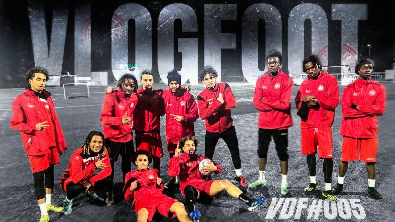 VlogFoot – Équipe, entraînements et quotidien | Vlog de Foot VDF#005
