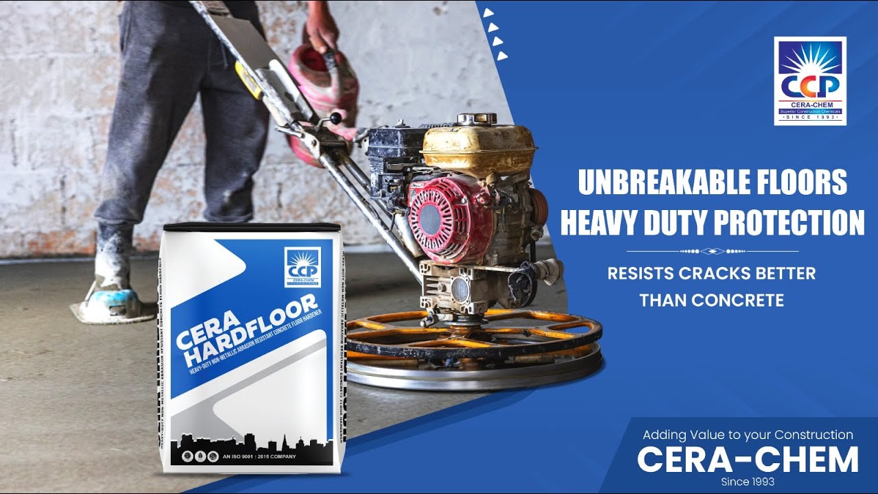 Best Industrial Floor Coating | Application of Concrete Floor Hardener | Cera Hardfloor
