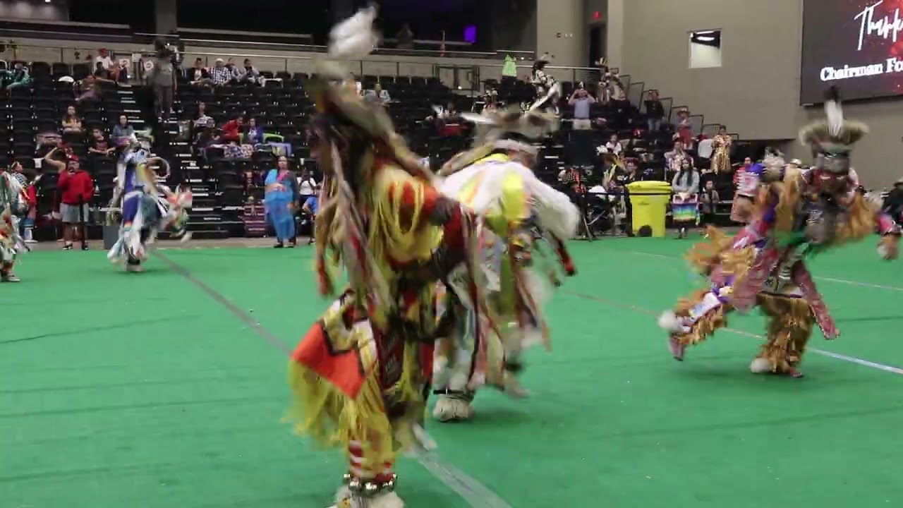 4 Bears Powwow 2024... Saturday Night Live... Jr. Men's Grass Dance Contest Finals...