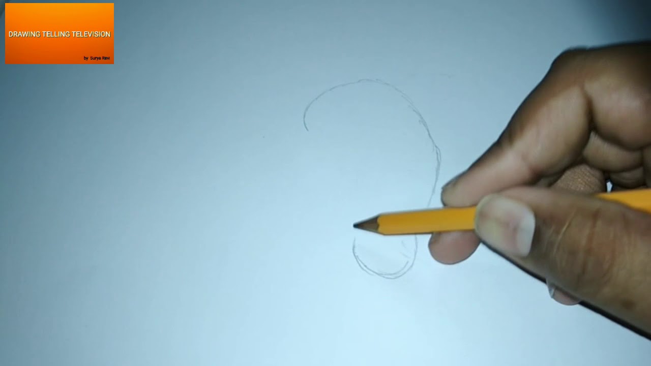 HOW TO DRAW AN EAR 【DRAWING TELLING TLEVISION  FOR B】