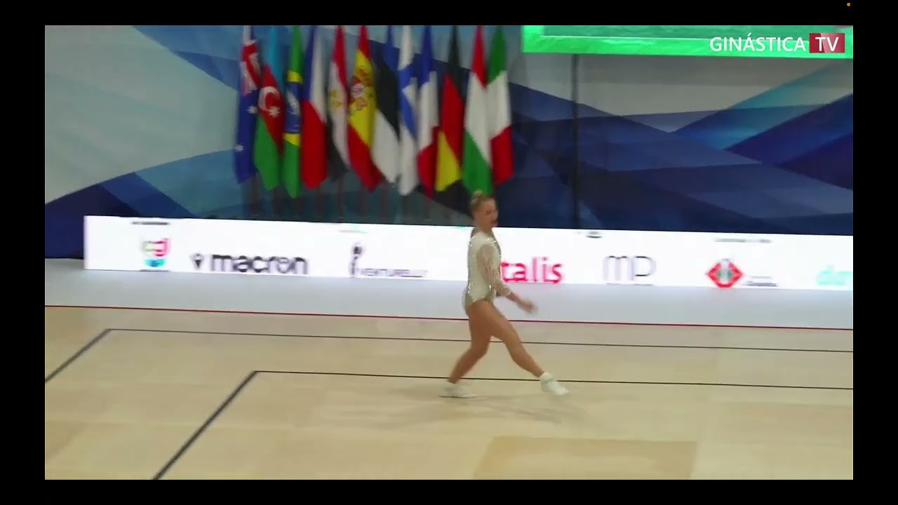DENSCH Charlotte (GER 2) - 2024 AEROBICS WORLD CUP, CANTANHEDE - Individual Women Qualifications IW