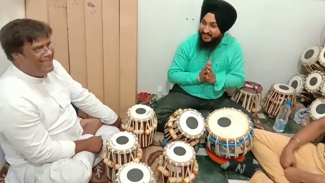 Bhai Gurjinder Singh Rajan Visit Again To Buy a New Tabla Set From Ustad Ishtiyaq Khan Sahab