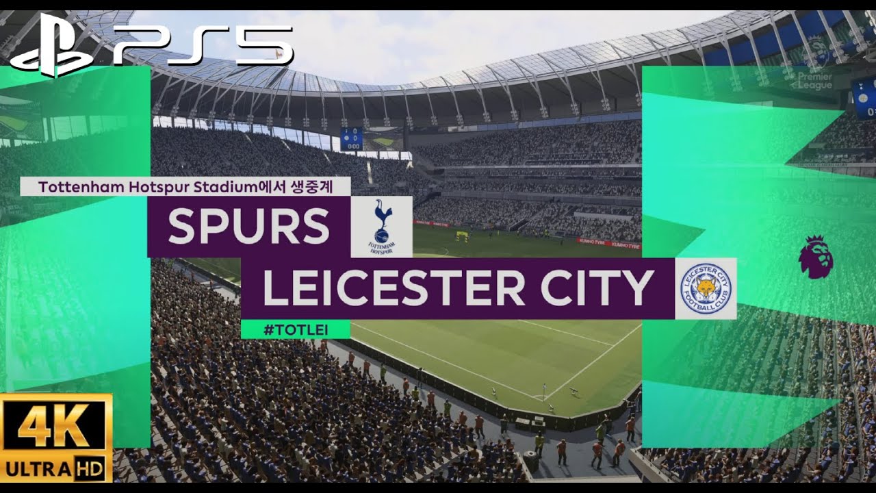 FIFA 21 - Tottenham Hotspur vs Leicester City | EPL | Next Gen Gameplay PS5™ (4K)