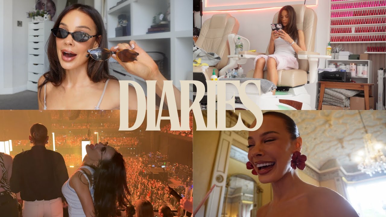 weekly diaries! why I took a break, Billie Eilish concert & new clothes