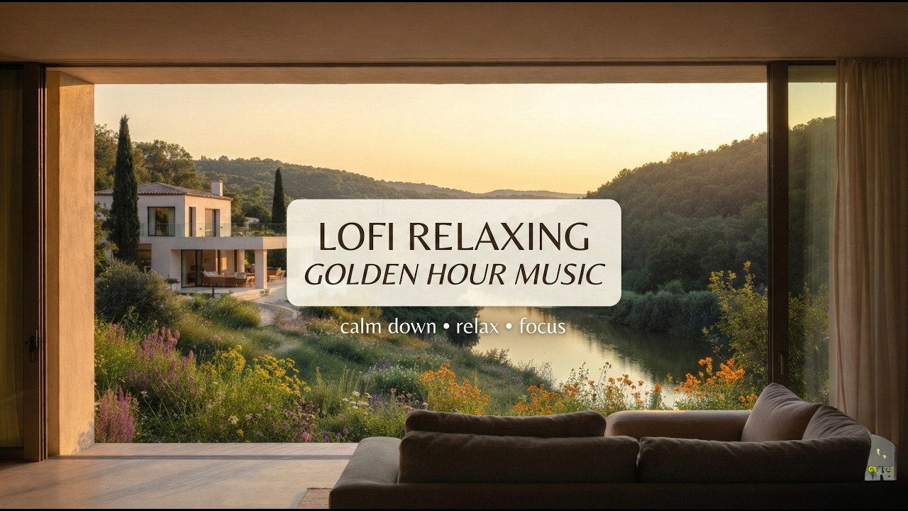Chill Evening in the Countryside 🌄 Lofi Focus & Brain Reset