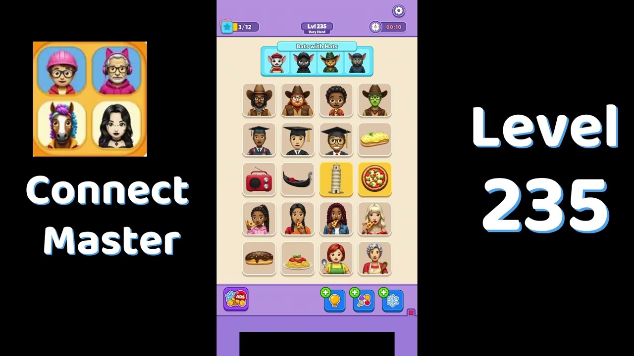 Connect Master Level 235 Walkthrough 🧩 | Match Puzzle | Puzzle Solutions & Tips | Go Answer