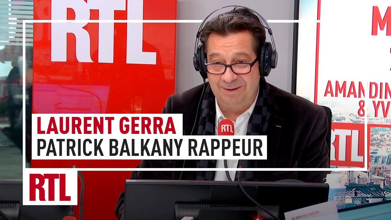 Laurent Gerra : Patrick Balkany rappeur
