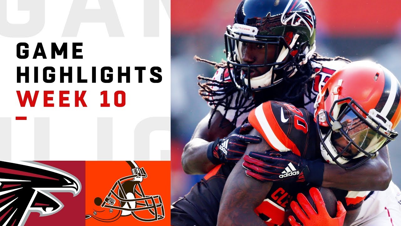 Falcons vs. Browns Week 10 Highlights | NFL 2018