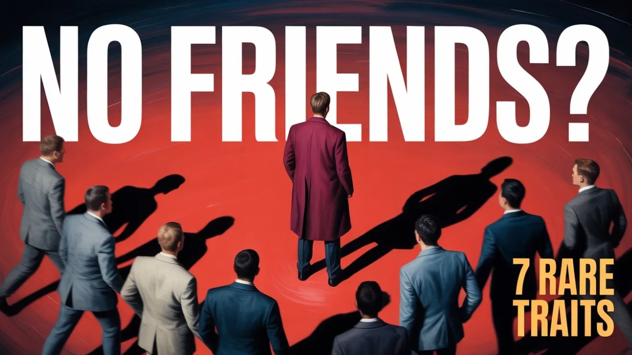 If You Have Few or No Friends, You Likely Have These 7 Rare Traits