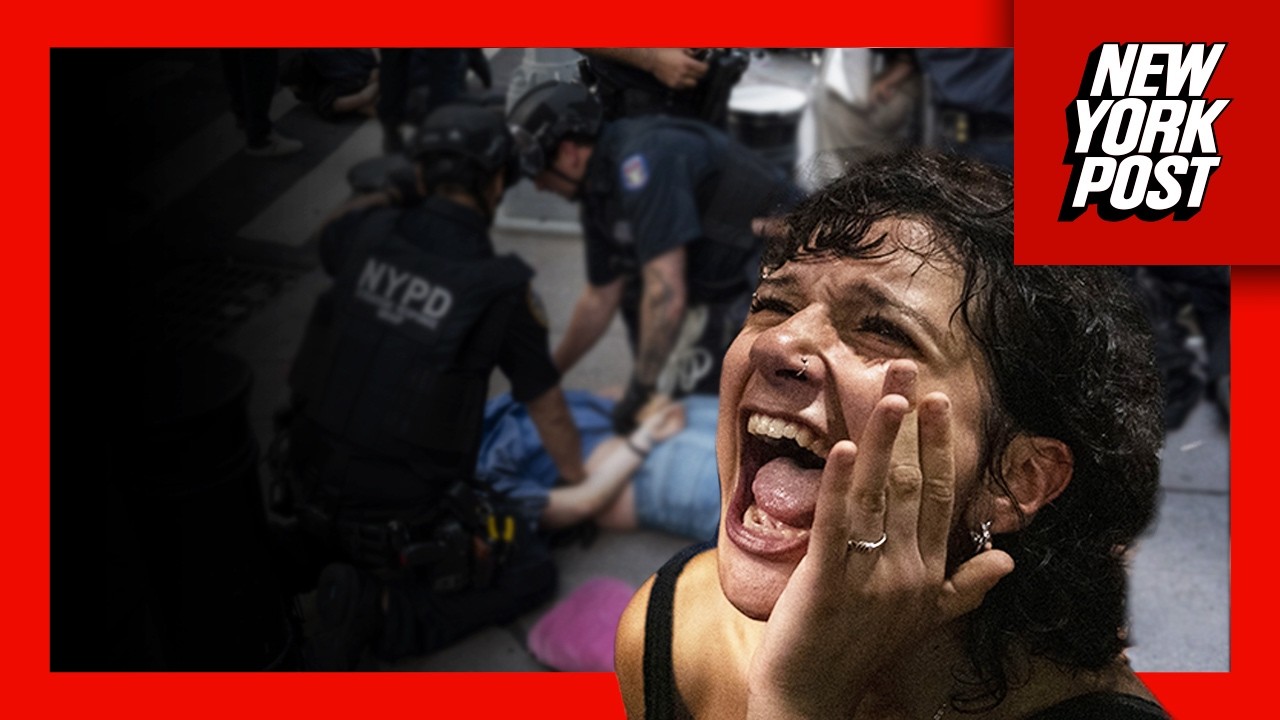 Anti-ICE demonstration in NYC results in clashes between cops and protestors