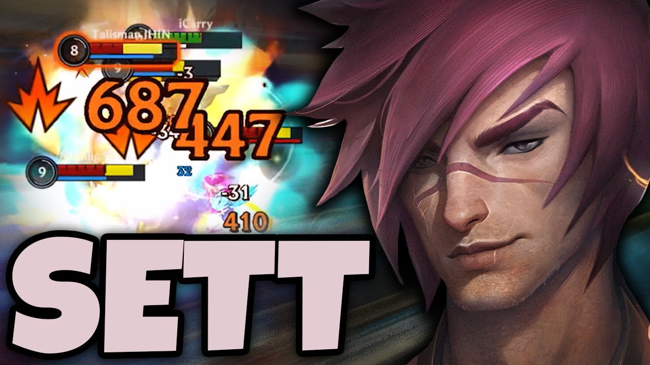 Wild Rift Sett Baron Lane Gameplay in Season 19 (Build & Runes)