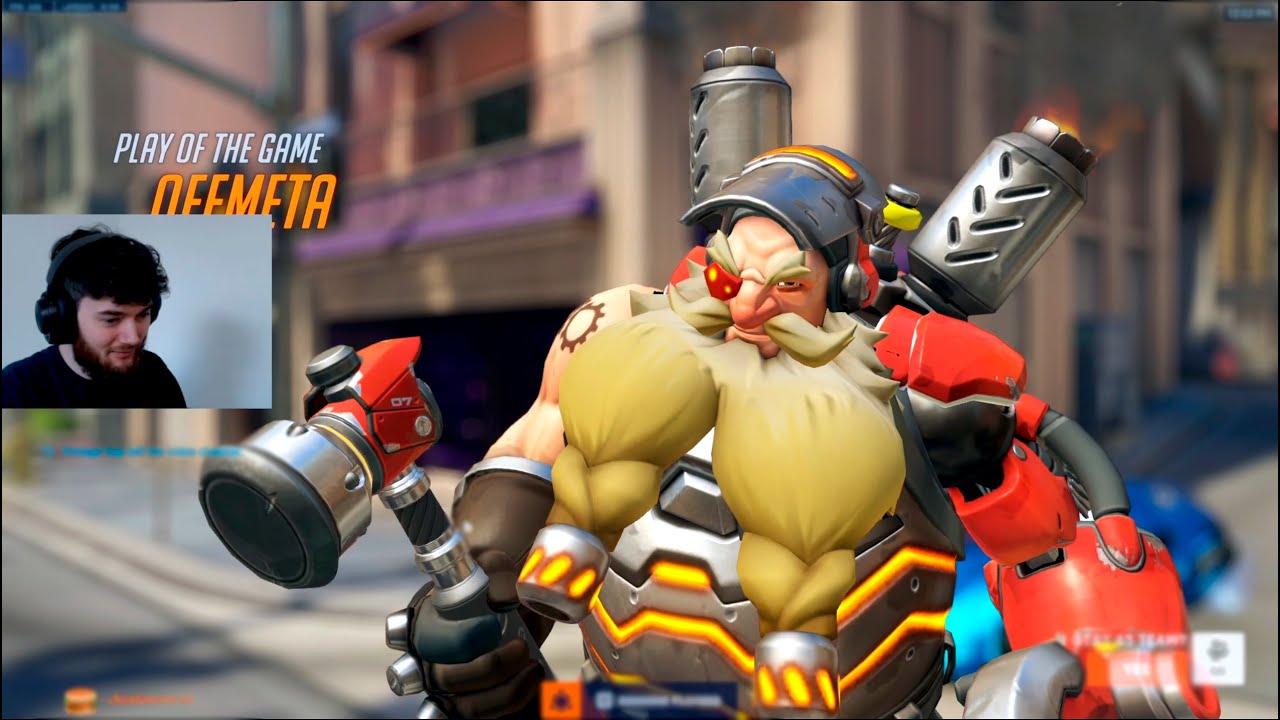 ДАФРАН ИГРАЕТ ЗА ТОРБЬОРНА! ПОТГ! OVERWATCH 2 TOP 500 9 СЕЗОН