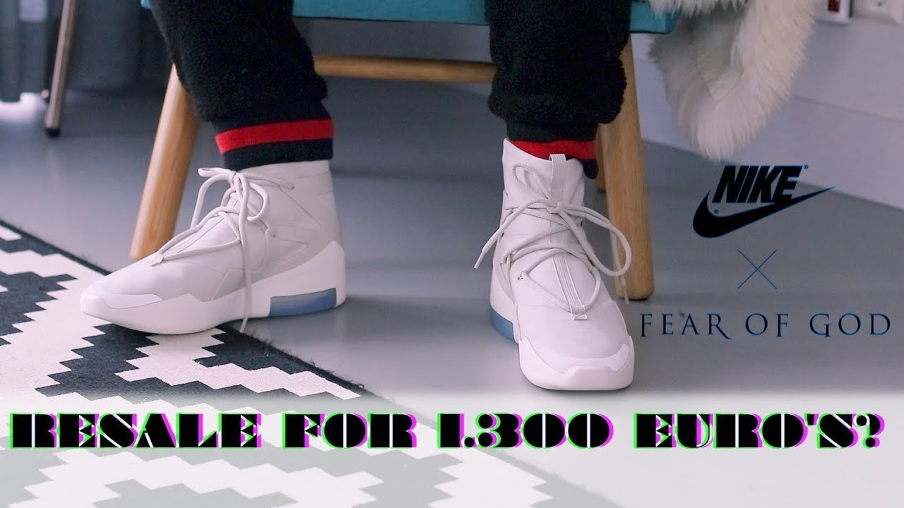 Nike Air Fear Of God 1 Light Bone 
