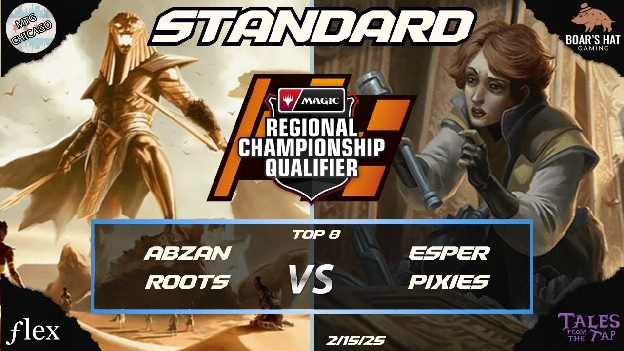 Abzan Roots VS Esper Pixies RCQ [Top 8 RCQ Standard]