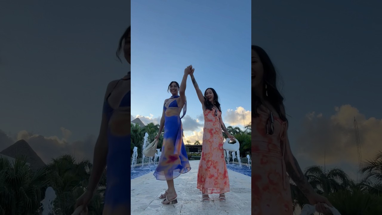 destination wedding guest dresses 🧡☀️💙 #weddingguest #weddingguestlook #dresses #maxidress