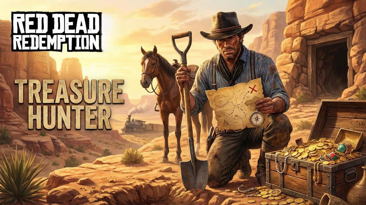Treasure hunter 2 || Red dead redemption  #subscribe #mobilegame #support #rdrmobile #rdr2 