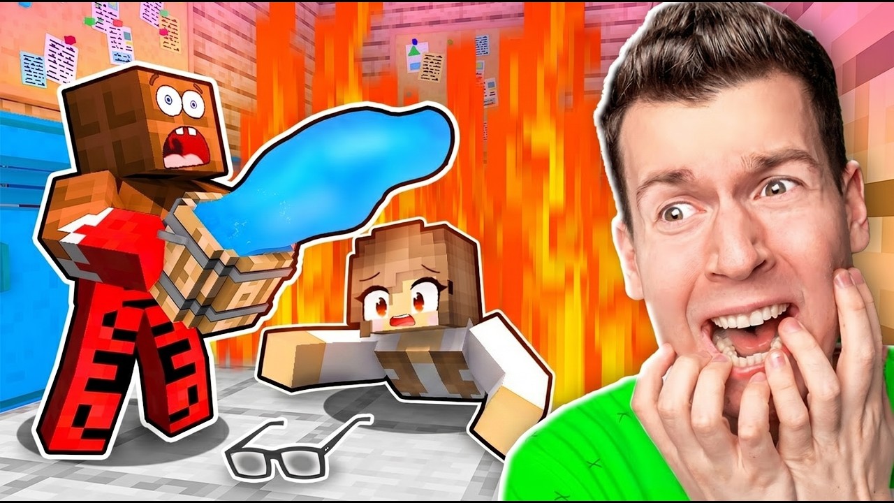 😱 ПОЧЕМУ В Этой ШКОЛЕ Случился *СТРАШНЫЙ* ПОЖАР в Майнкрафт ?! ВЛАДУС