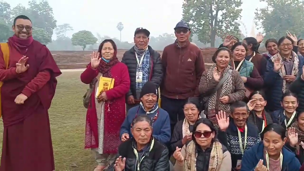 Buddhist Pilgrimage tour kushinagar , Namaste Ladakh Group A & B... 2024