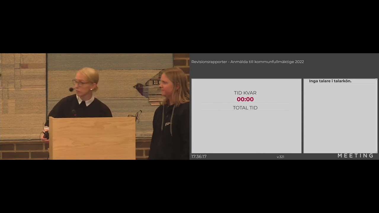 Trollhättans stads kommunfullmäktige 2022-11-21