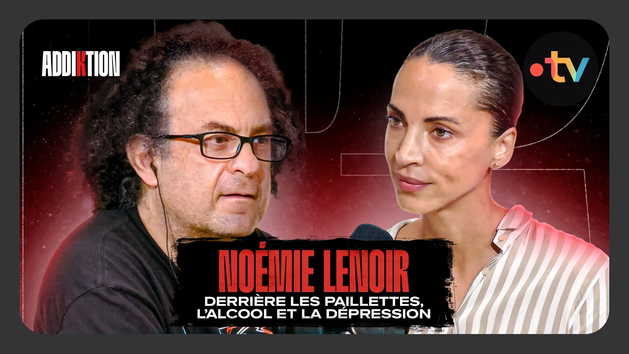Noémie Lenoir : derrière les paillettes des défilés, l’alcool et la dépression… - Addiktion