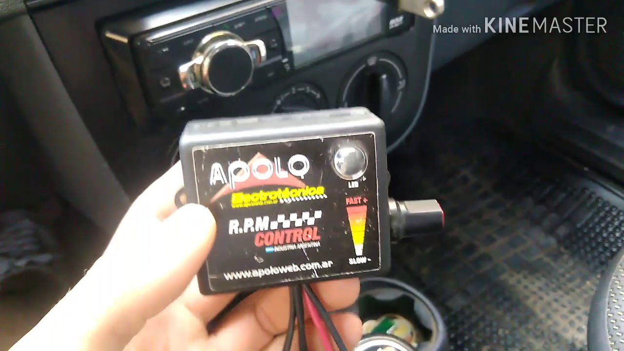 Instalación de limitador de corte APOLO al GOL