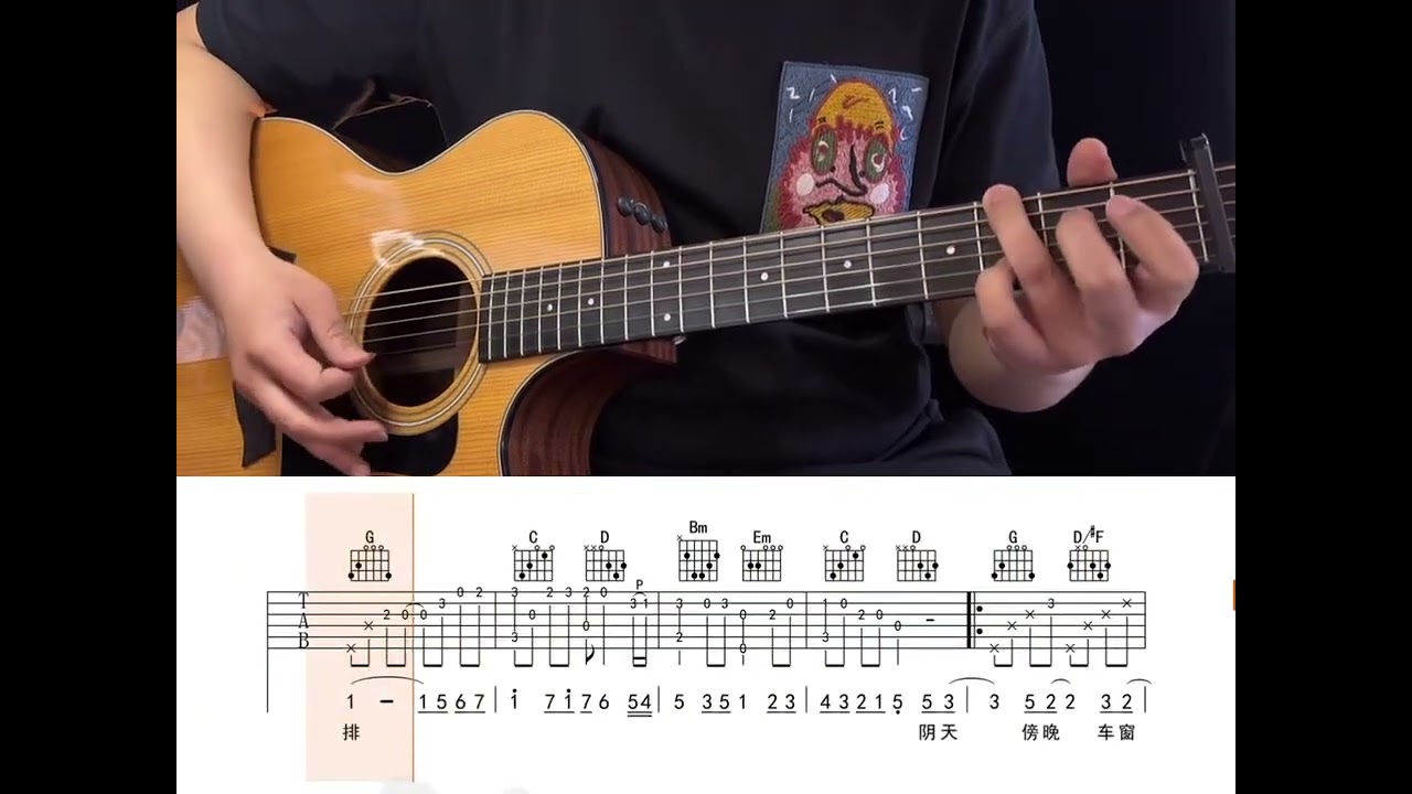遇見 孫燕姿 吉他 伴奏 GUITAR COVER