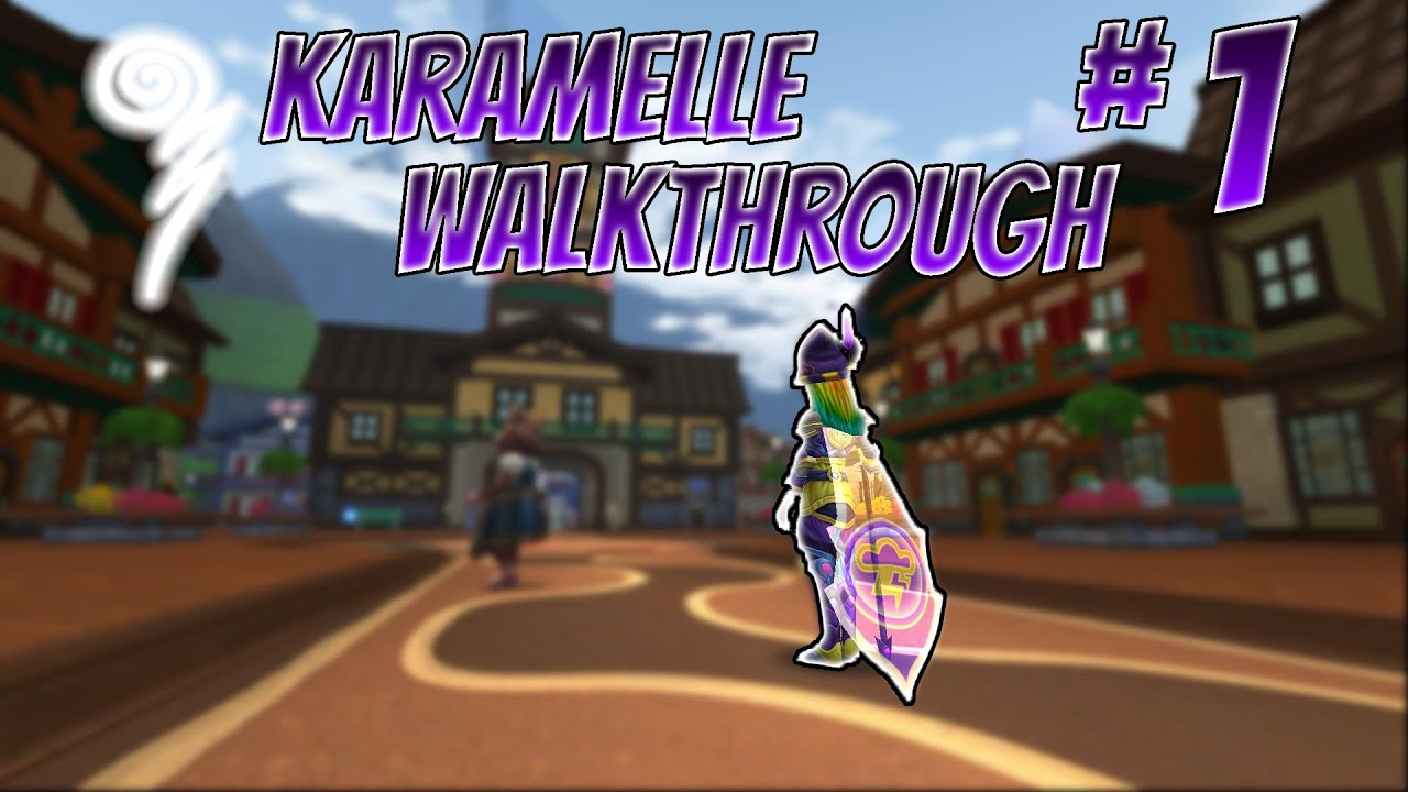 Wizard101 Karamelle Walkthrough #1 | Karamelle City