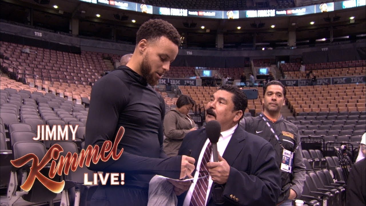 Guillermo at NBA Media Day 2019