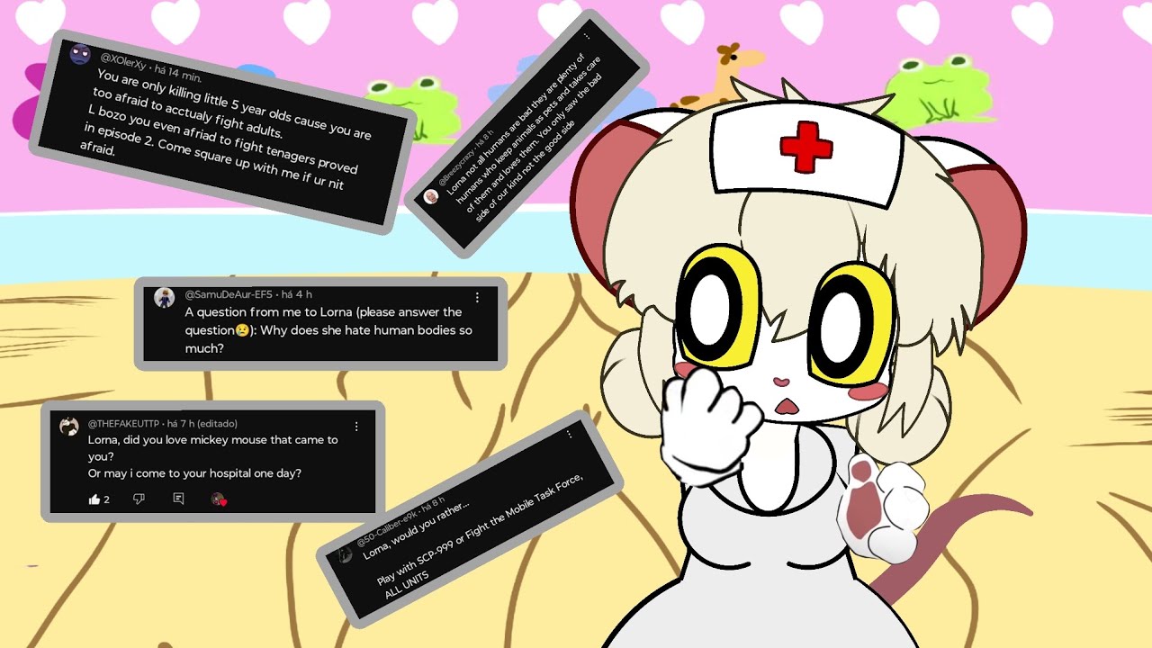 LORNA ODPOWIADA! (animacja fanowska) (Animacja Straszliwej Myszki Stick Nodes)