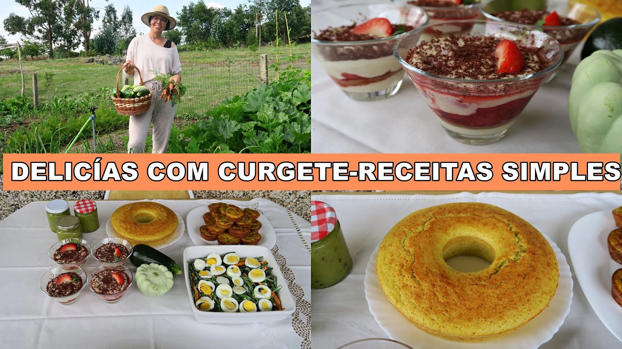 DELICIAS COM CURGETE-DA TERRA PARA MESA!