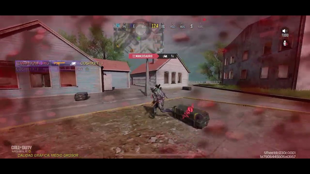 Call of Duty móbile Alacatraz partida de chill
