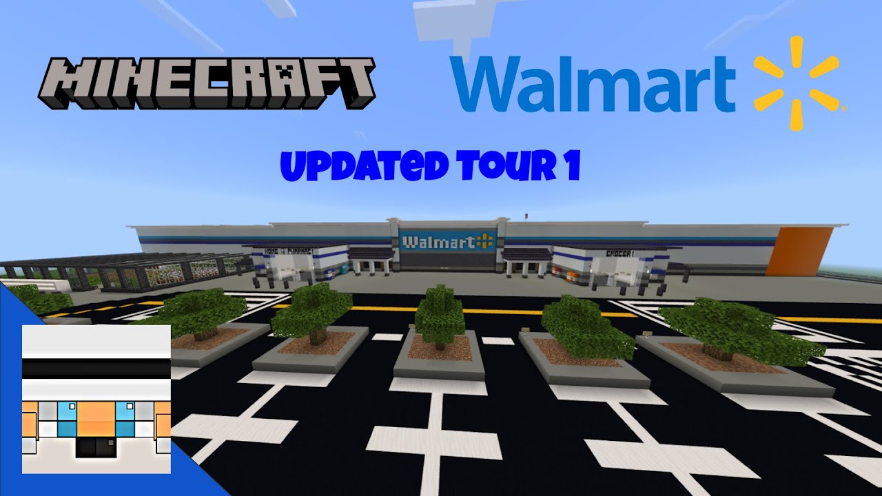 Minecraft Walmart - Updated Tour