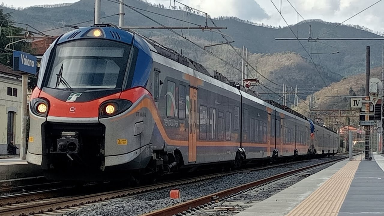 Guasto del pop, MERCI E interCity alla stazione di Vaiano!