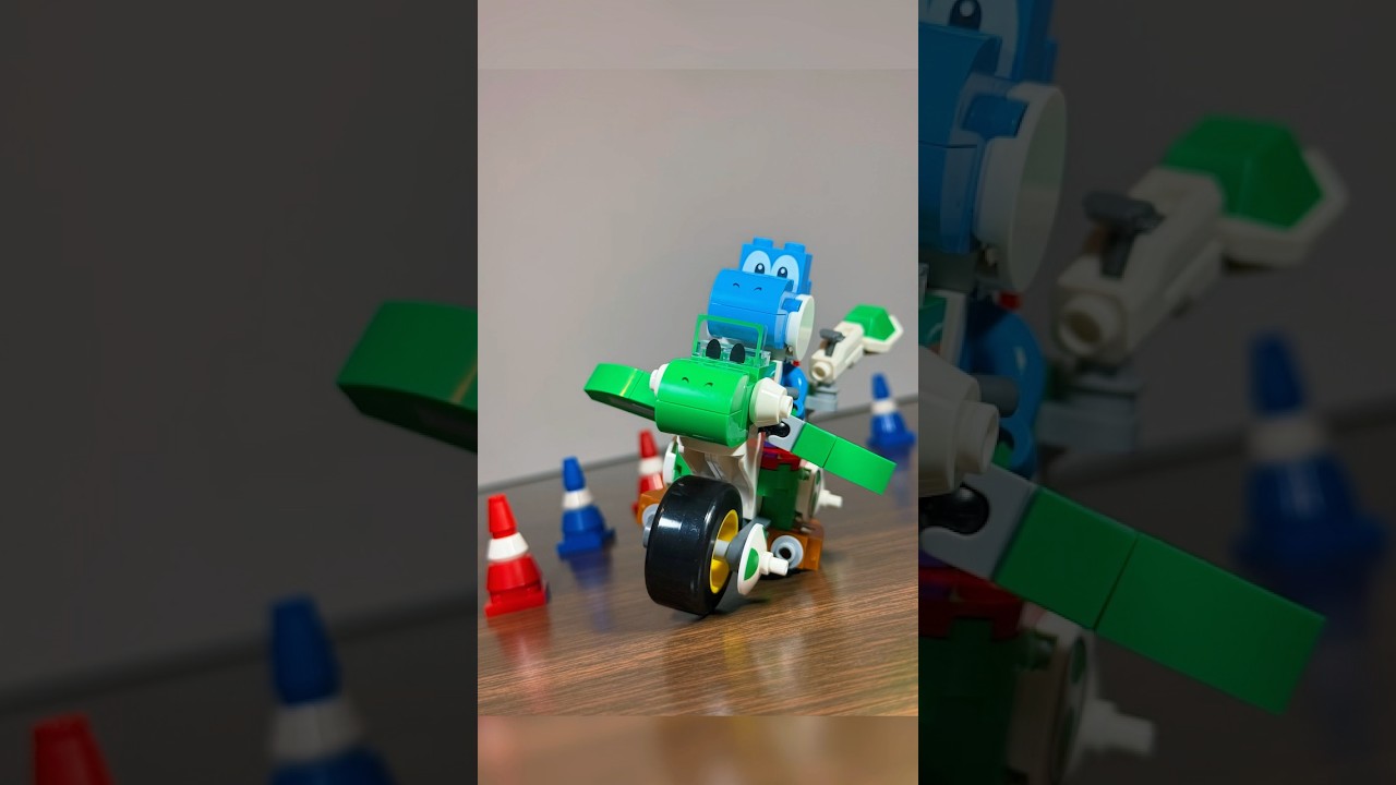 LEGO Showcase Saturdays: 72031 Yoshi Bike #lego #supermario #nintendo
