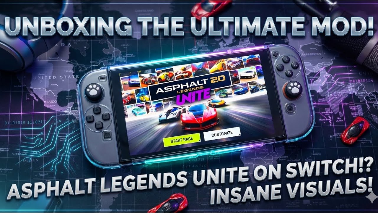 Asphalt Legends Unite on Nintendo Switch 2 – Insane Graphics & Gameplay!
