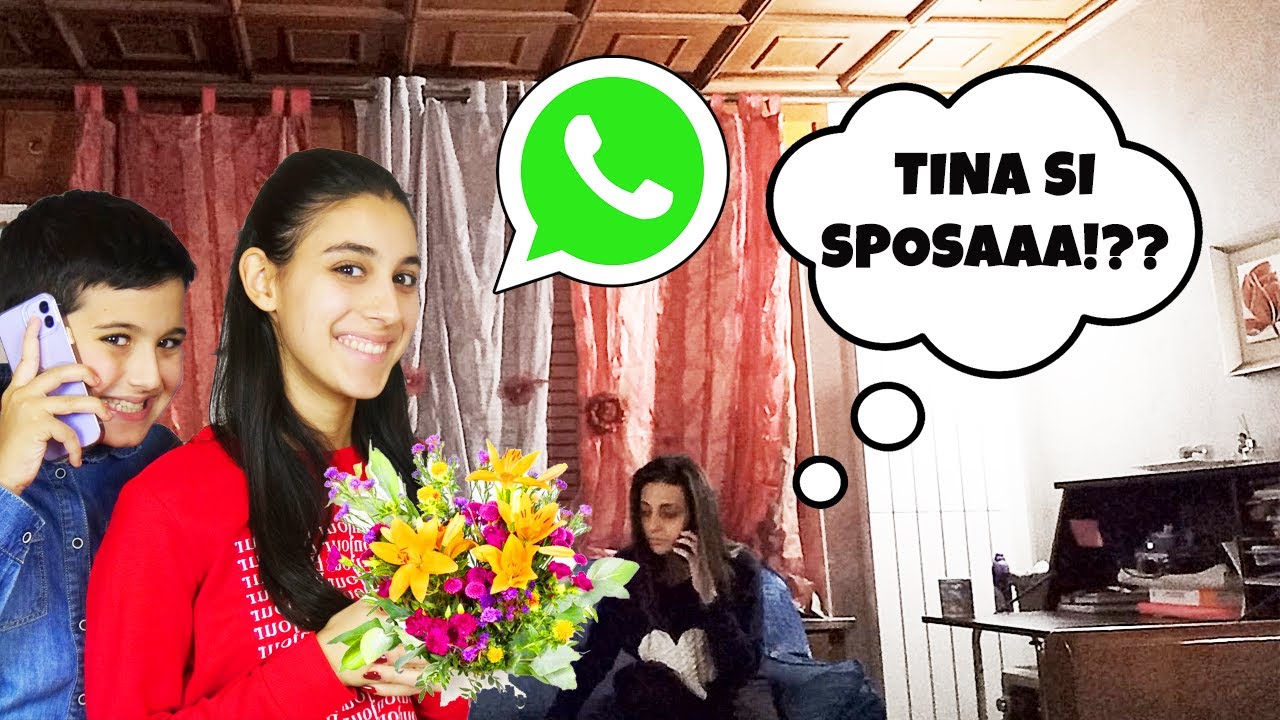 TINA SI SPOSA !! SCHERZO TELEFONICO A MAMMA E PAPA'