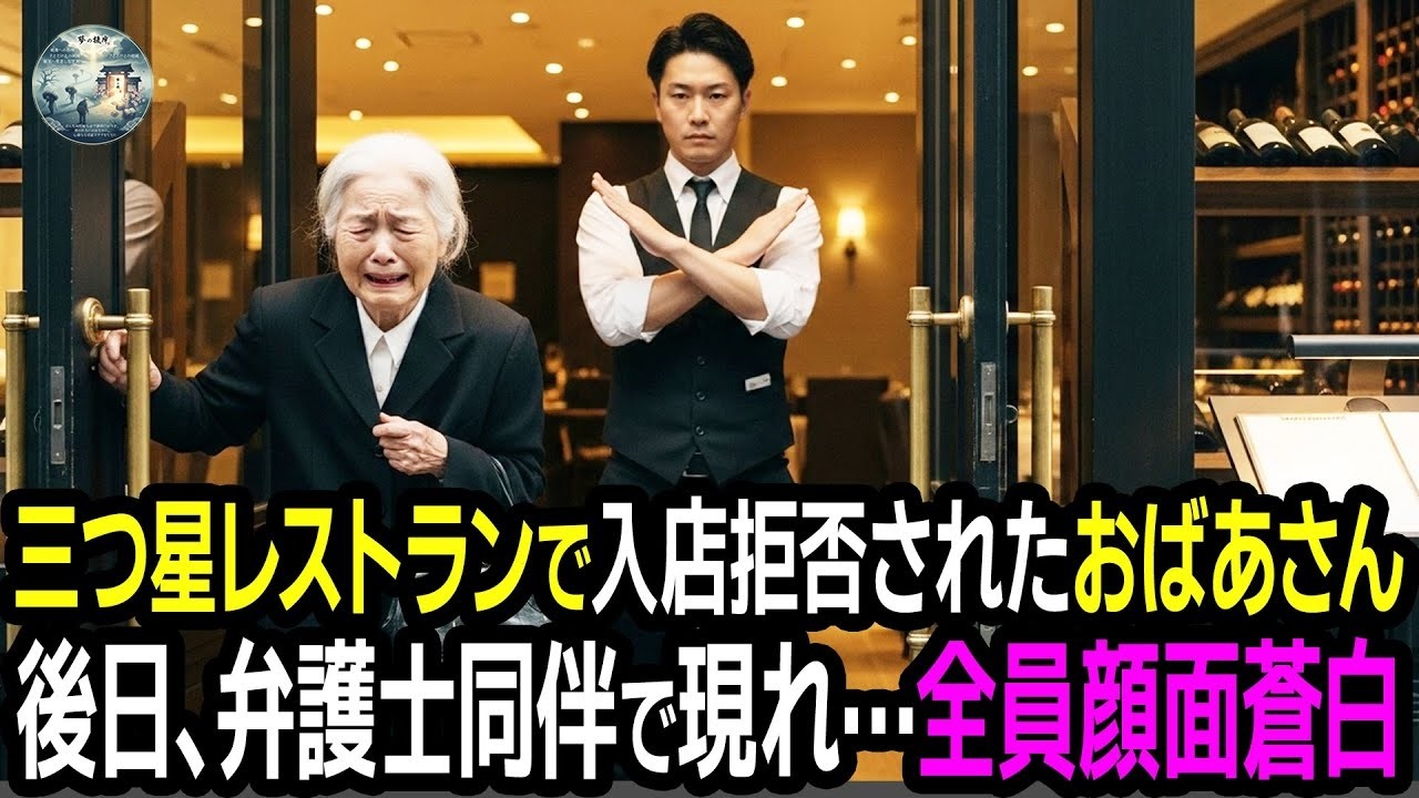 三つ星レストランで冷遇された老婦人──誰も知らなかった“衝撃の正体”に全員が息を呑んだ