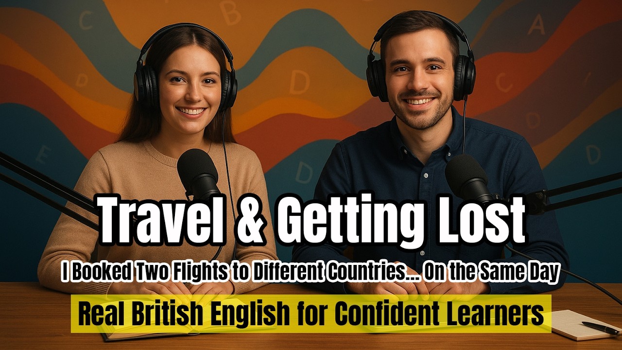 Booked Two Flights to Different Countries… On the Same Day | Travel Troubles | Story English Podcast