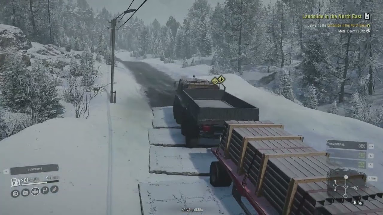 Snowrunner - LANDSLIDE IN THE NORTH EAST - Chernokamensk - AMUR, RUSSIAN FEDERATION