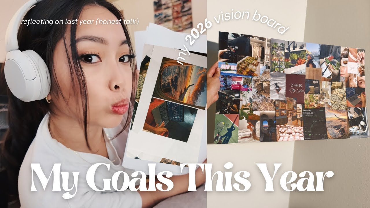 My Digital Diary ✨ | What 2025 Taught Me + 2026 Goals | New Cafe & Vision Board 🤍