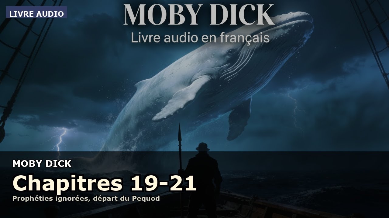 [FR] Moby Dick (Integral) - Chapitre 19-21: Prophéties ignorées, départ du Pequod - Herman Melville